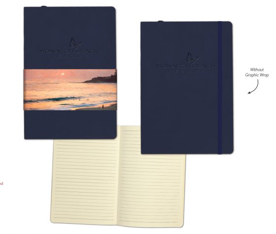 Monarch Beach Journals with Graphic Wrap