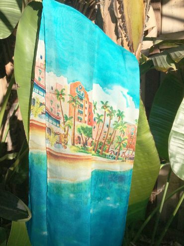 Royal Hawaiian Hotel Silk Scarf